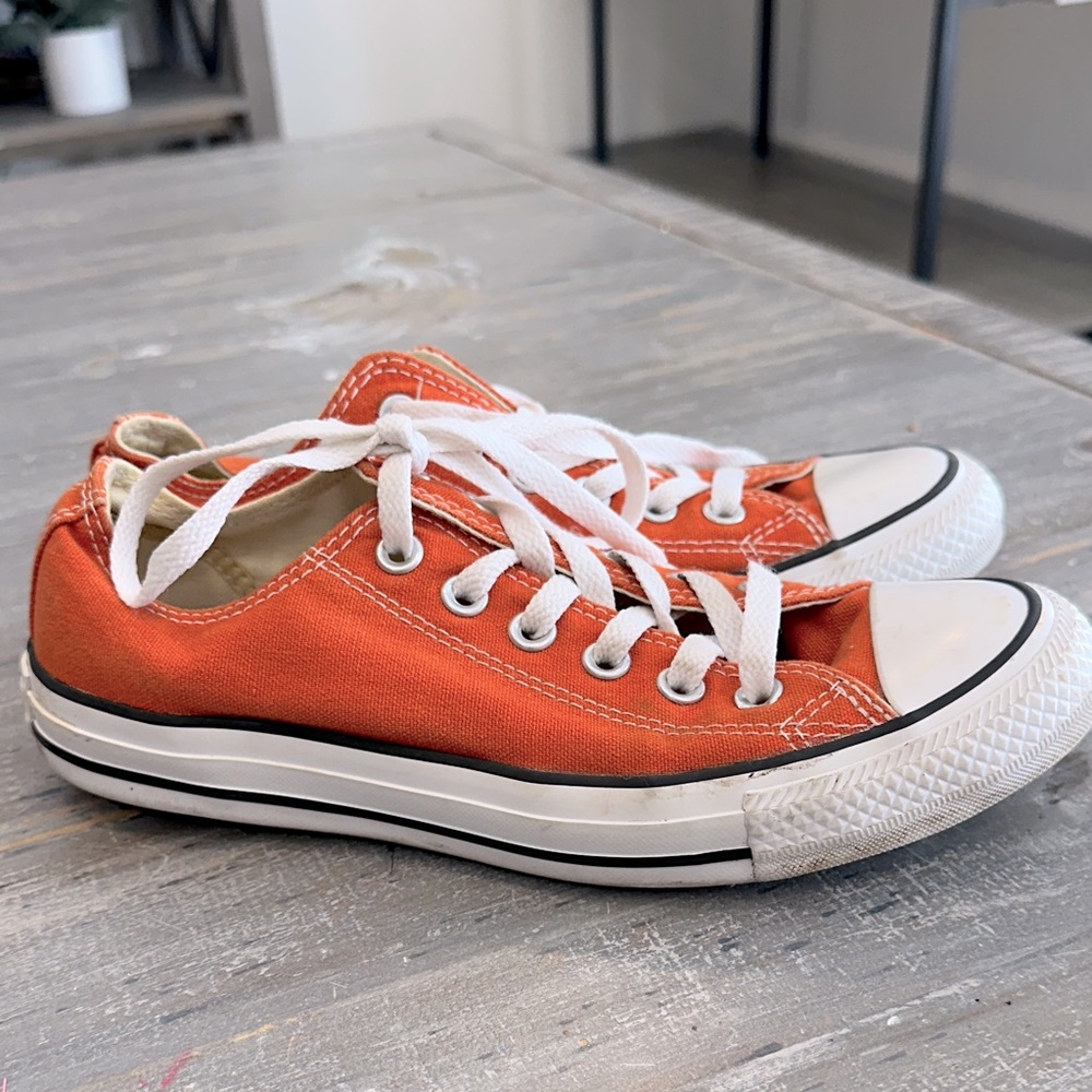 Longhorns Burnt Orange Converse